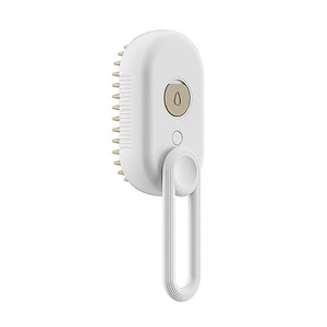 3-in-1 Electric Steam Pet Brush – Detangle, De-Shed & Massage for Cats and Dogs